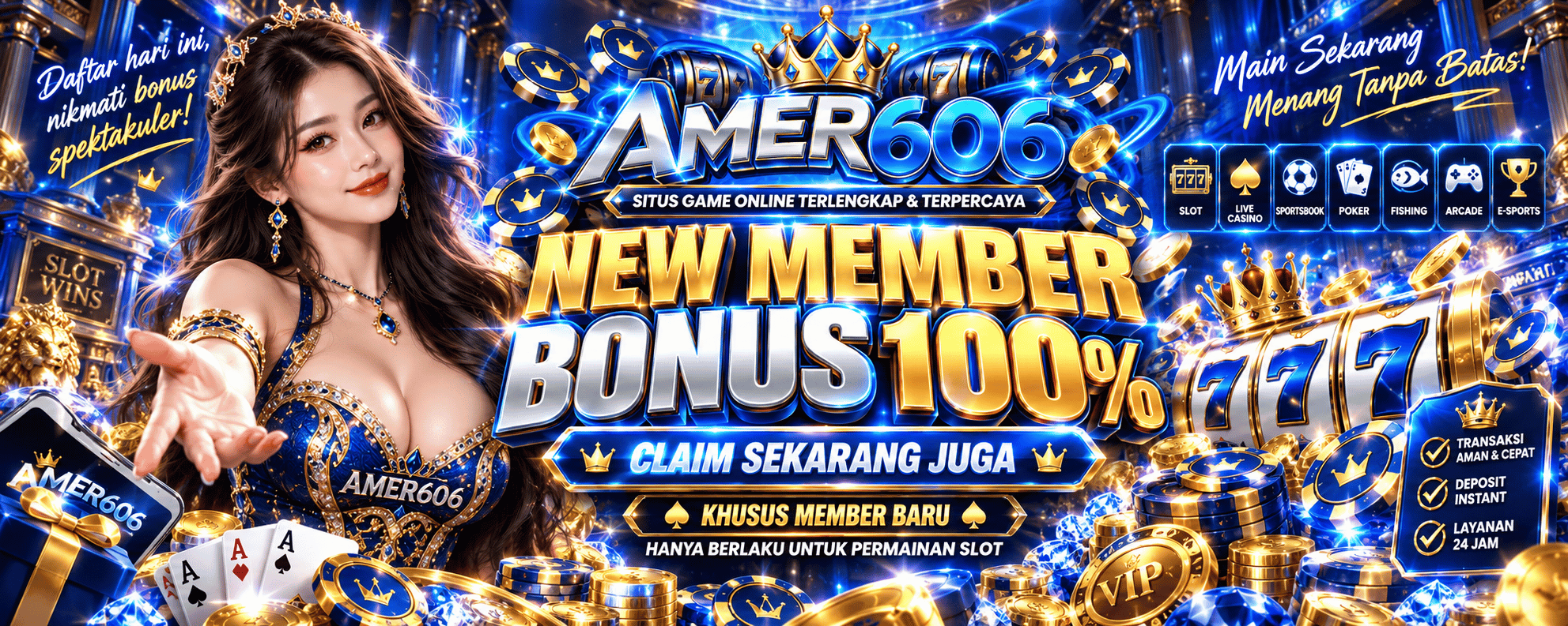 AMER606 – Situs Game Online dengan Pilihan Permainan Lengkap promo